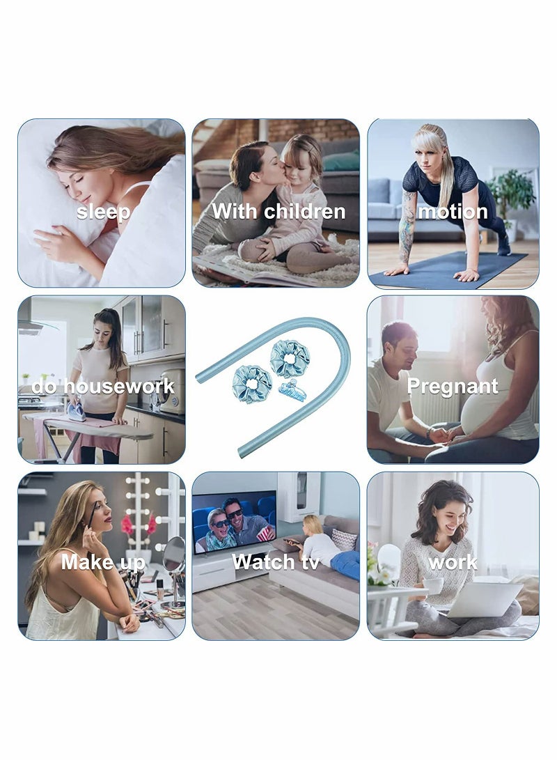 Excefore Heatless Hair Curlers For Long Hair, No Heat Silk Curls Headband - Image 2