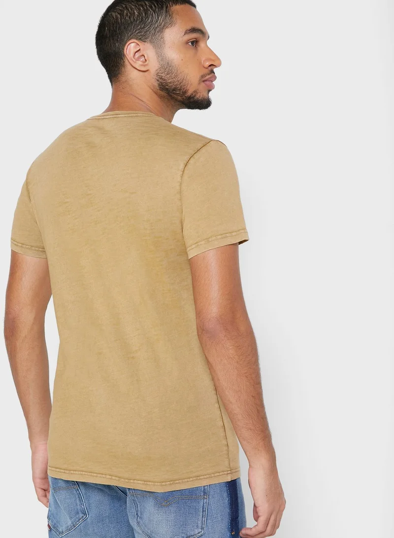 SALSA Graphic Crew Neck T-Shirt