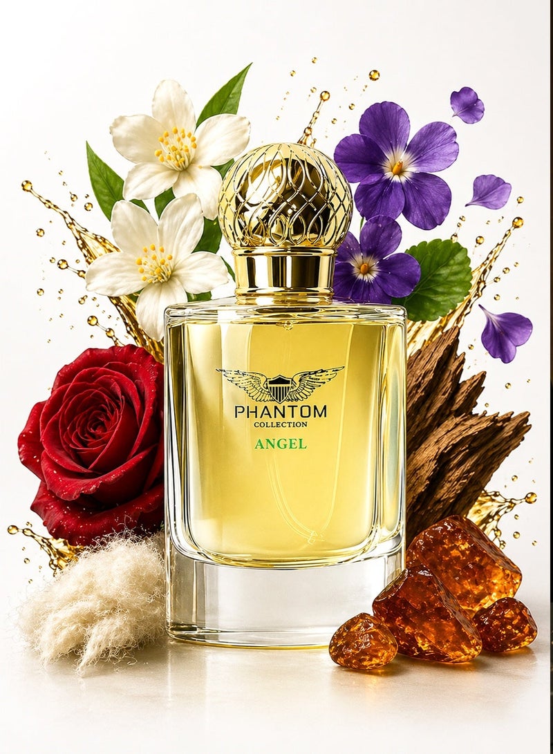 Linea De Bella Phantom Collection Angel – Long Lasting Perfume for Women with Fresh Citrus & Floral Notes | Elegant Citrus Floral EDP 100ML - Image 1