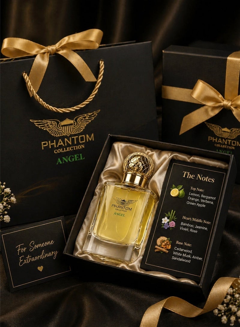 Linea De Bella Phantom Collection Angel – Long Lasting Perfume for Women with Fresh Citrus & Floral Notes | Elegant Citrus Floral EDP 100ML - Image 5