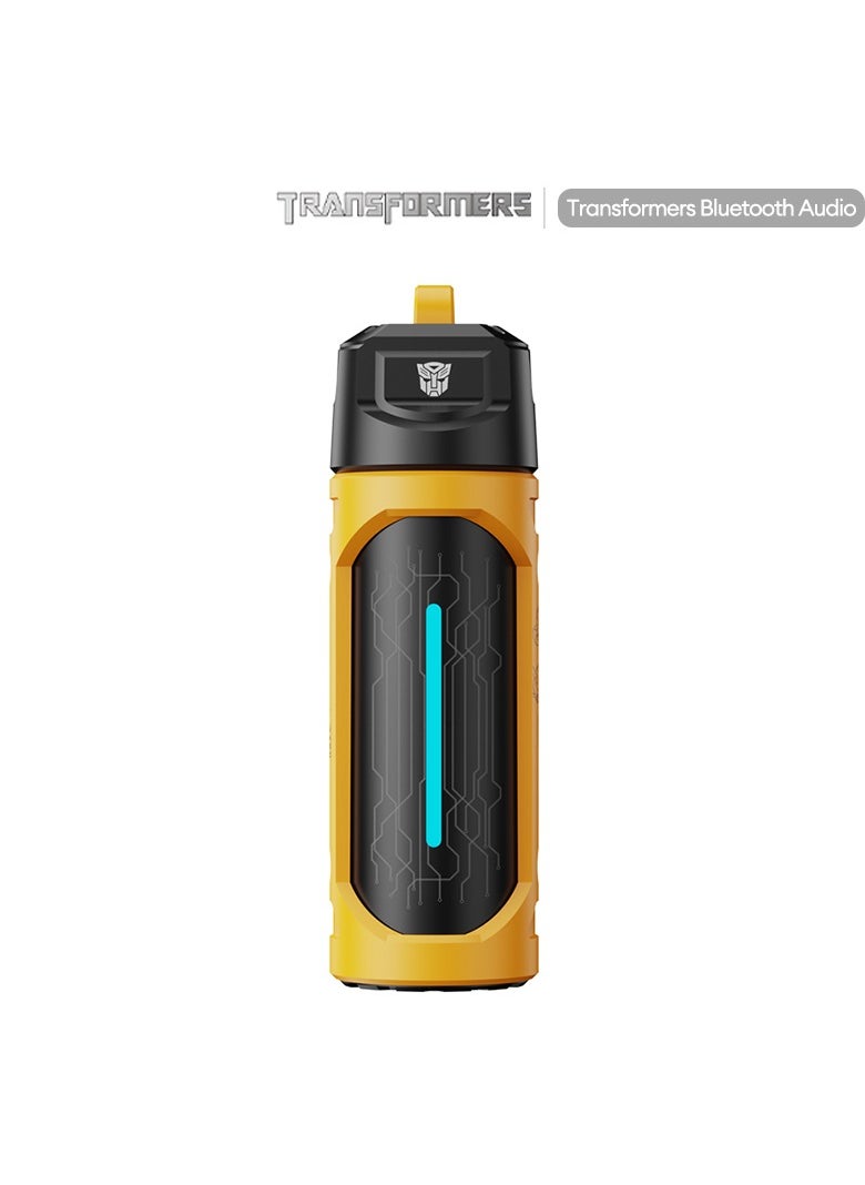 TRANSFORMERS Transformers TF-T11 TWS Wireless Headphones Bluetooth 5.4 Bumblebee Yellow Game Sports  - Image 1