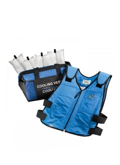 TECHNICHE 6626 Phase Change Cooling Vest, Blue  - Image 4