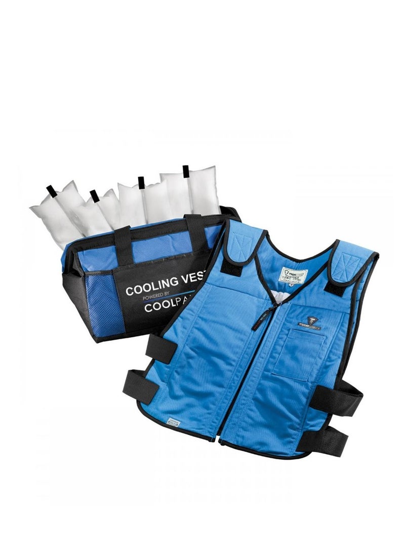 TECHNICHE 6626 Phase Change Cooling Vest, Blue  - Image 4