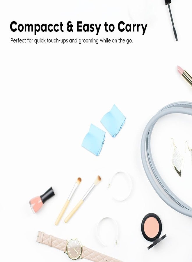 Gleva Eyeliner & Eyelash Stamp Tool,Reusable Silicon Lower Eyelash Stamp Tool,Eye Makeup Tool,DIY Lower Lashes Extensions,Natural Look for Make Up Beginner(Blue),1 count - Image 2