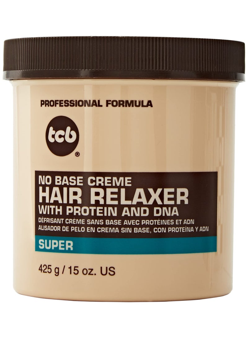 TCB Base Creme Hair Relaxer with Protein and DNA Super 425 g - Image 1