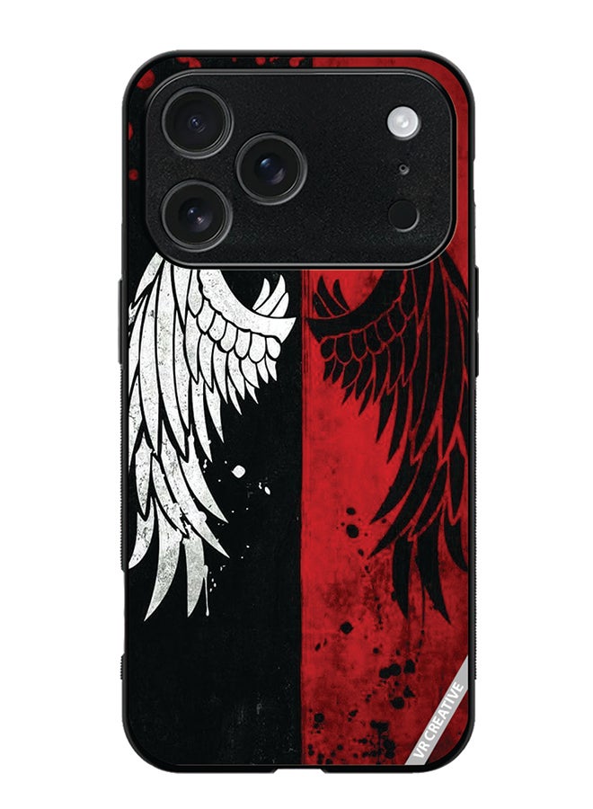 VR CREATIVE Protective Case Cover For Apple iPhone 17 Pro Max Wings Design Multicolour