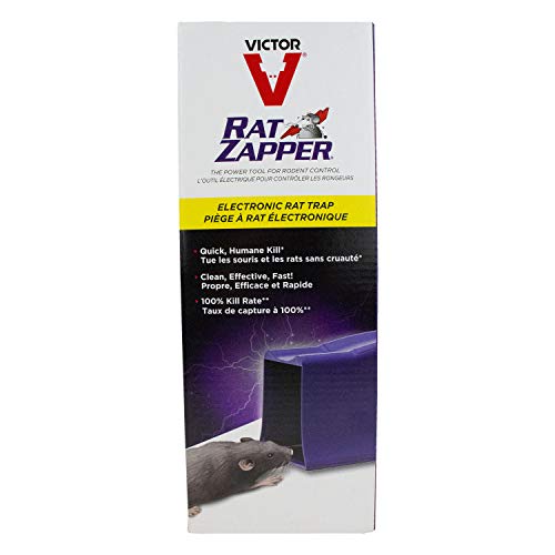 Victor Rat Zapper Classic RZC001-4 Indoor Electronic Rat Trap - 4 Traps, Purple - Image 2