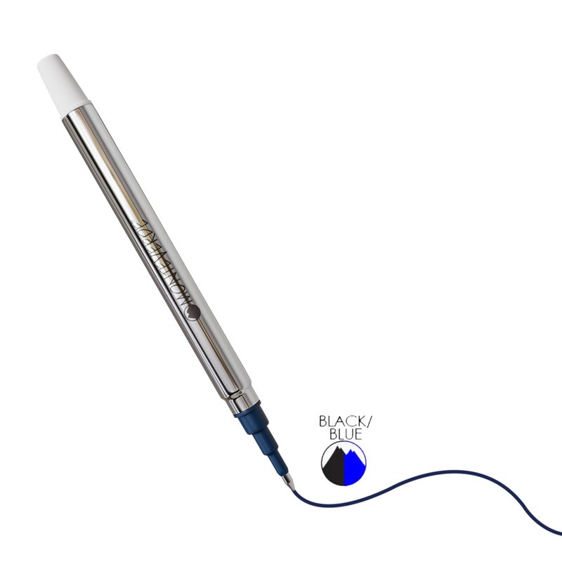 Monteverde Rollerball Refill to Fit Sheaffer Rollerball Pens, Fine Point, Blue Black, 2 per Pack (S222BB) - Image 4