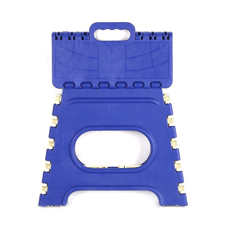 GOCART WITH G LOGO GOCART Plastic Folding Step Stool 12Inch Blue - Image 3