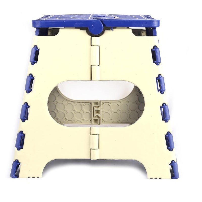 GOCART WITH G LOGO GOCART Plastic Folding Step Stool 12Inch Blue - Image 4