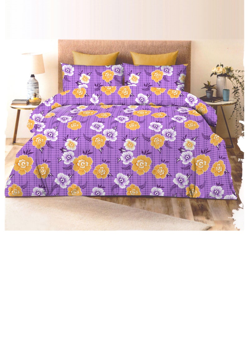 Premium Quality Super Soft King Size Washable Bedding Set, Express Bedsheet  - Image 1