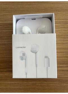 Applicable To Apple 11/12/13/14 Wired Headset Iphone6/7/8/X Mobile Phone XR Line-Specifications:Apple Lighting Headset (original IC Version) Box Packaging