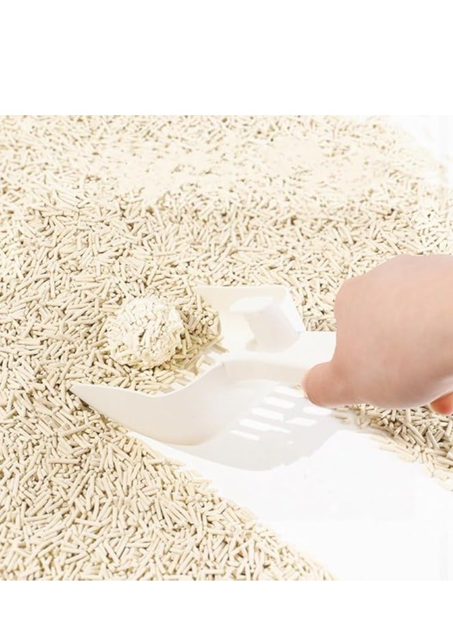 قمامة قطط مختلطة، حبيبات قمامة قطط متكتلة مضادة للرائحة، قمامة فائقة الامتصاص منخفضة الغبار، قابلة للتحلل النباتي، تتبع منخفض (فحم الخيزران البنتونيت 6 لتر) - Image 4