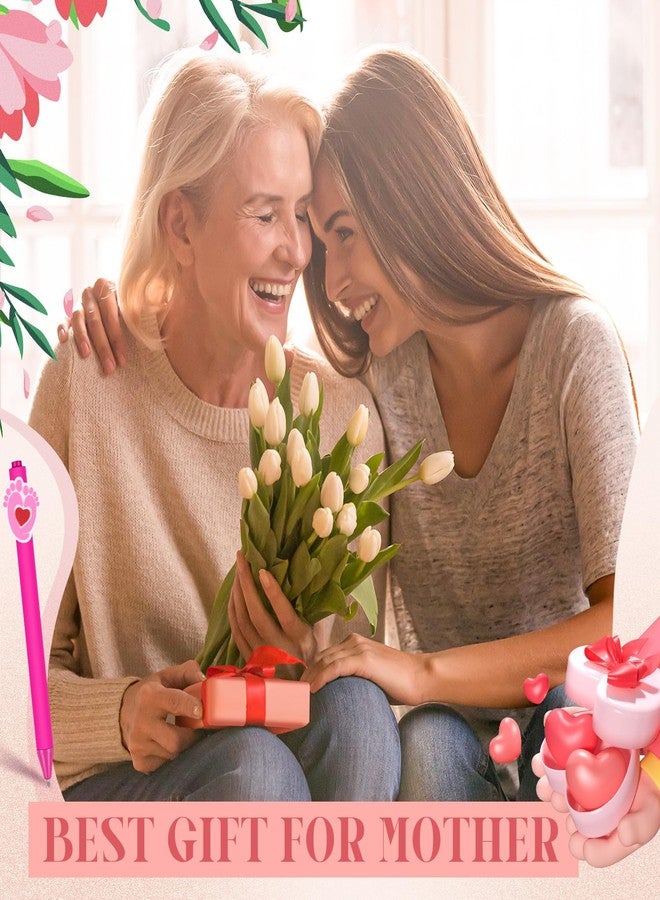 Engrowtic 12 Pcs Mothers Day Pens Gifts for Mom Cute Ballpoint Pen Funny Retractable Writing Pens Black Ink Best Mom Gifts from Daughter Son Husband Birthday Gift for Women New Mama Office School - Image 4