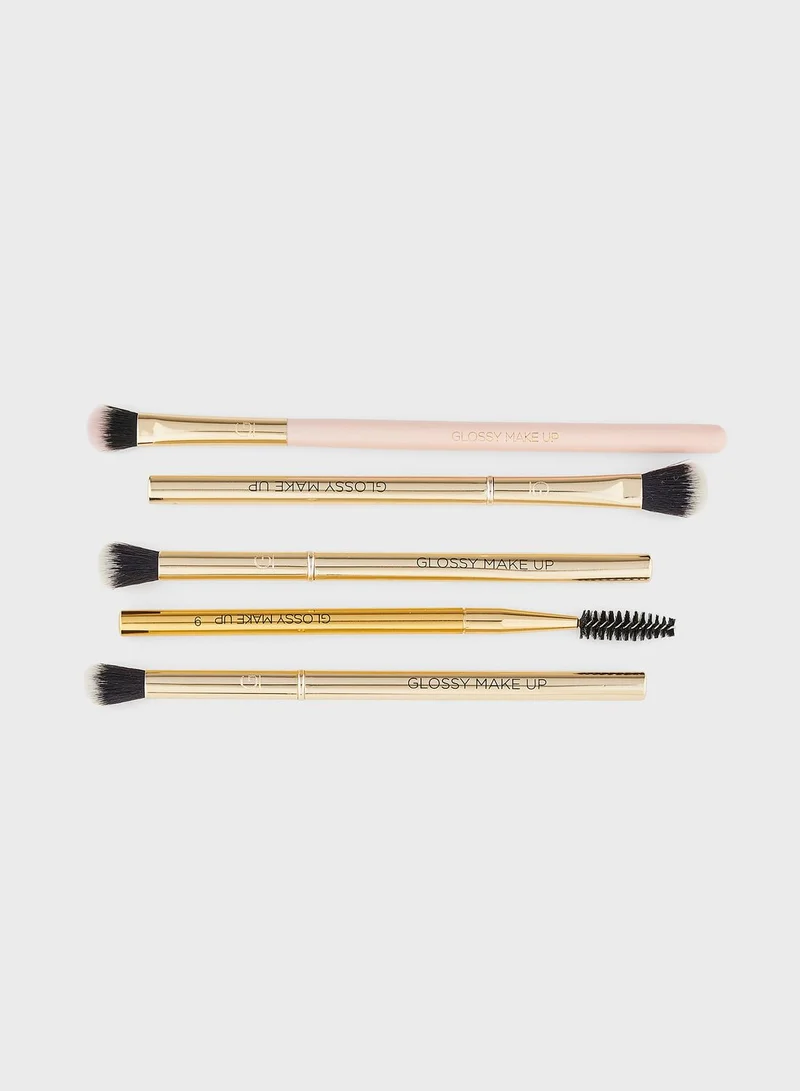 Glossy Make Up Essential Brush Set - Fedss