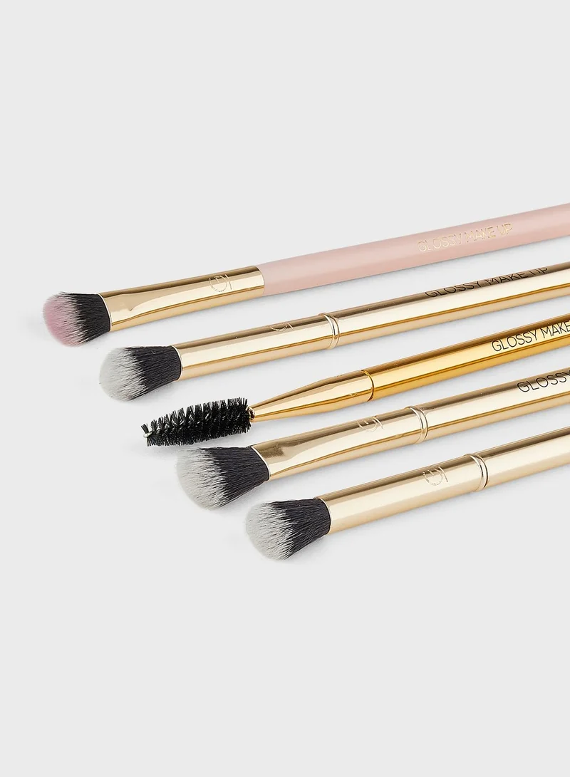 Glossy Make Up Essential Brush Set - Fedss