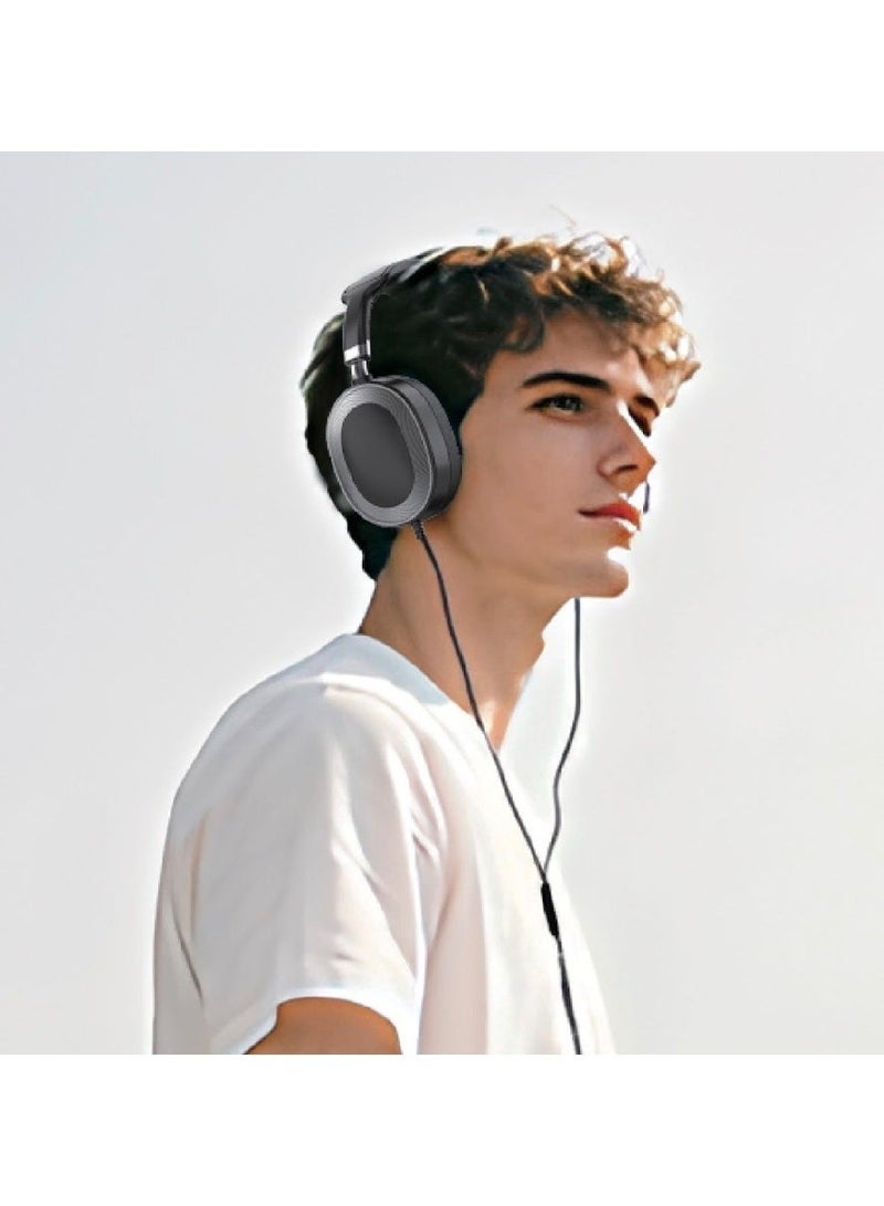tenplus Type-C HiFi Headphone with Travel Pouch, Multiple Modes, Hi-Res Audio, Comfortable Black - Image 4