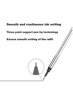 PARKER Pack Of 5 Jotter Ballpoint Pen Replacement cores Set (Black ink)  - Image 4
