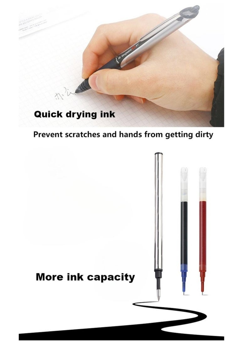 PARKER Pack Of 5 Jotter Ballpoint Pen Replacement cores Set (Black ink)  - Image 2