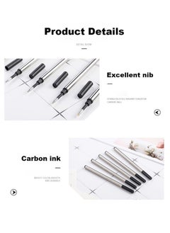 PARKER Pack Of 5 Jotter Ballpoint Pen Replacement cores Set (Black ink)  - Image 3