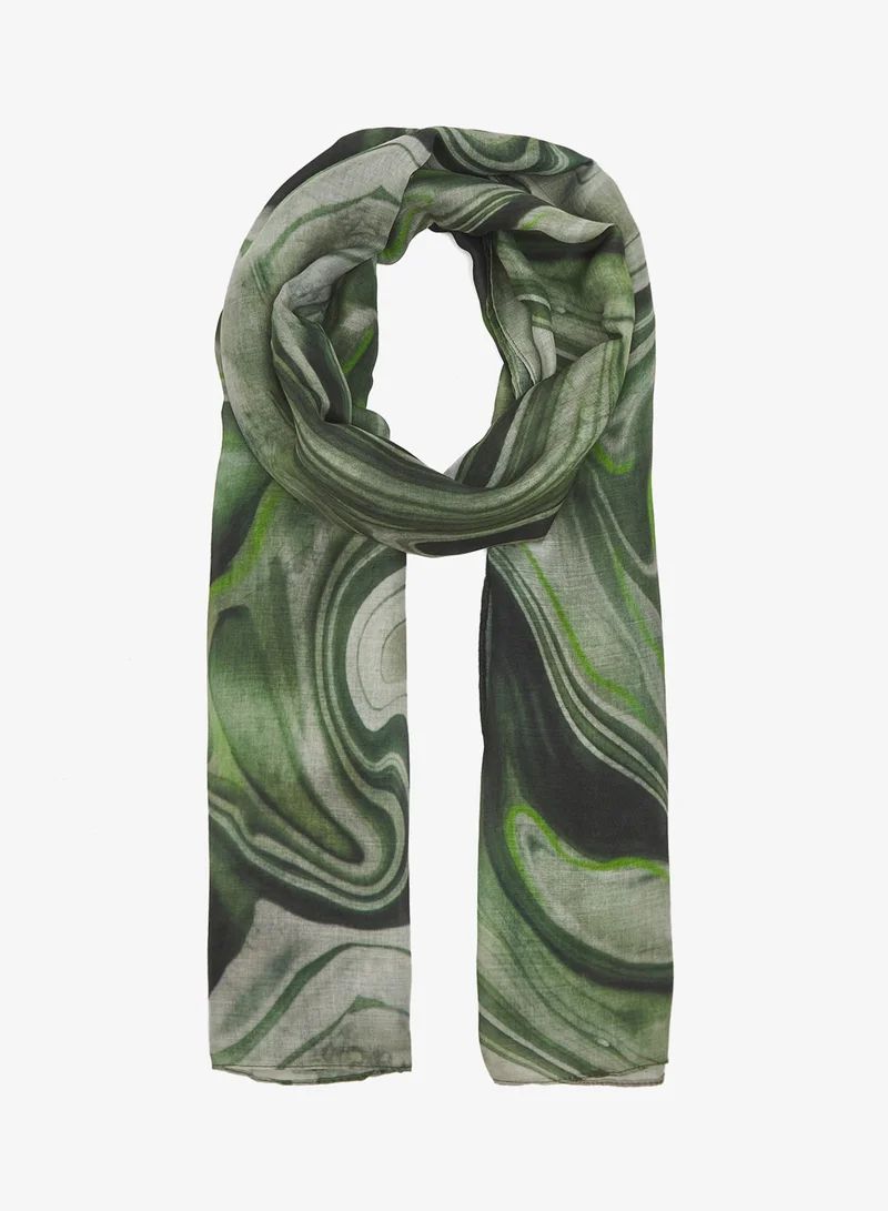 Khizana Tie Dye Detail Modest Hijab Headscarf