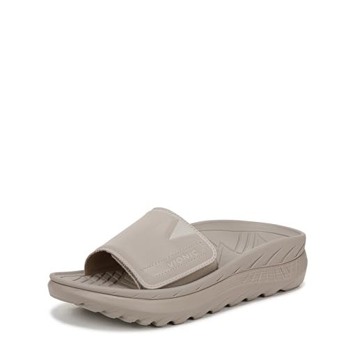 Vionic Unisex Rejuvenate Sandal, Cobblestone Grey, 5 US Women - Image 1