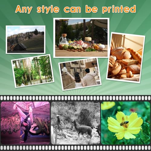 Lokunn 110 Sheets Photo Paper Glossy, Photo Paper 3.5 * 5, 4x6, 5x7, 8.5x11 inch, Suitable for Dye Inkjet Printers. Convenient for Home Use. Can Print Photos, Advertising Covers, Recipe Cards - Image 3