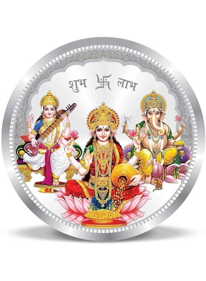 KHUSHBOO JEWELS PURE 999 SILVER COIN 10 GRAM