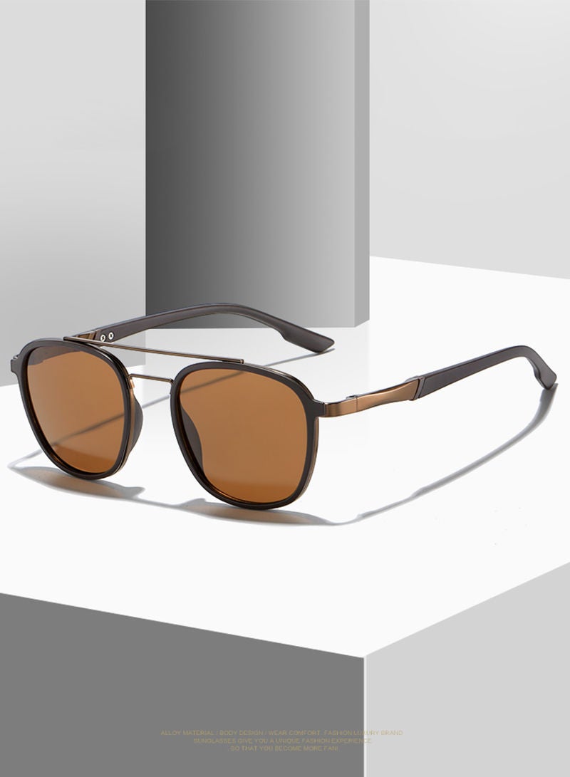 Sharpdo TR POLARIZED Men's Aviator Sunglasses - Image 3