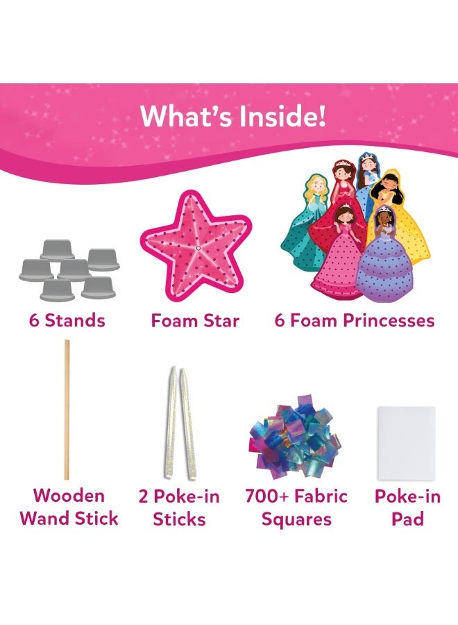 Skillmatics Poke-in Art Magical Princesses - Art & Craft Activity Mess-Free Art for Kids, DIY Craft Kits, Creative Activity, Fine Motor Skills, Gifts for Girls & Boys Ages 4, 5, 6, 7, 8, 9 - Image 3