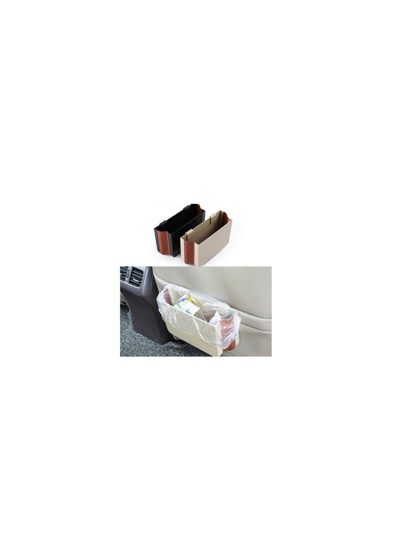 Garbage Cans Car Fold Home Trash Can Suspension  Back Storage Box Folding 2 Piece - Image 2