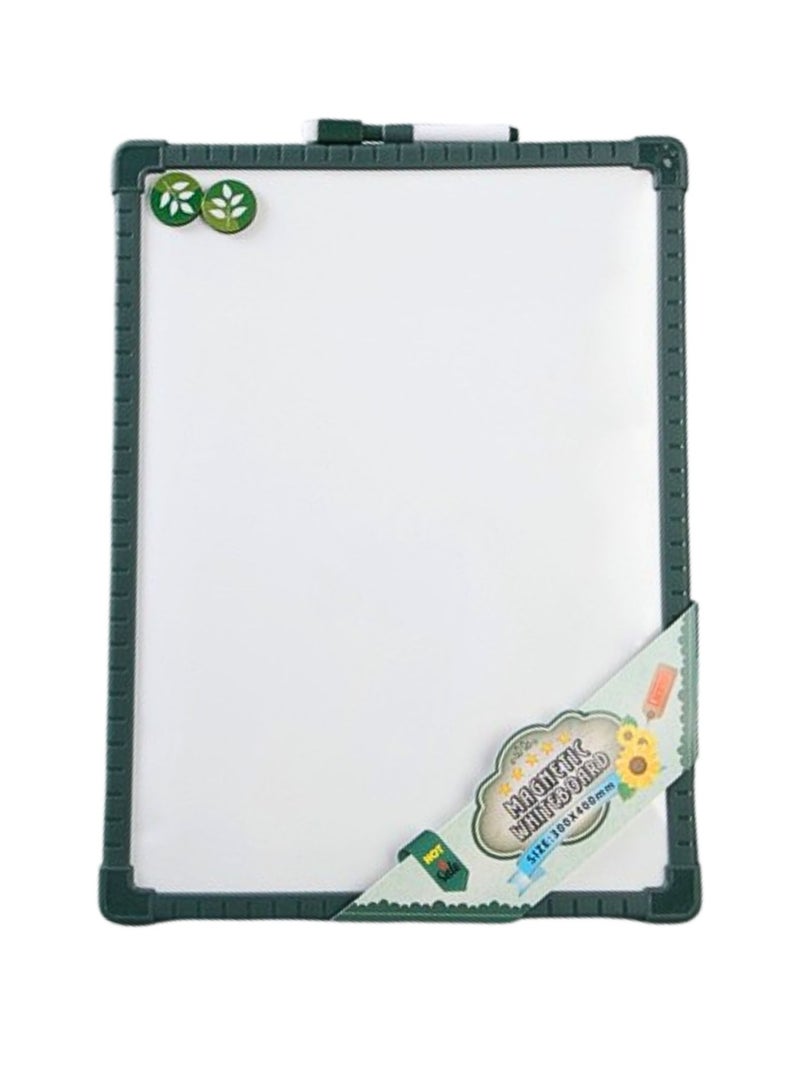 Magnetic Whiteboard Double-Sided 250X350MM Color Framed - Image 2
