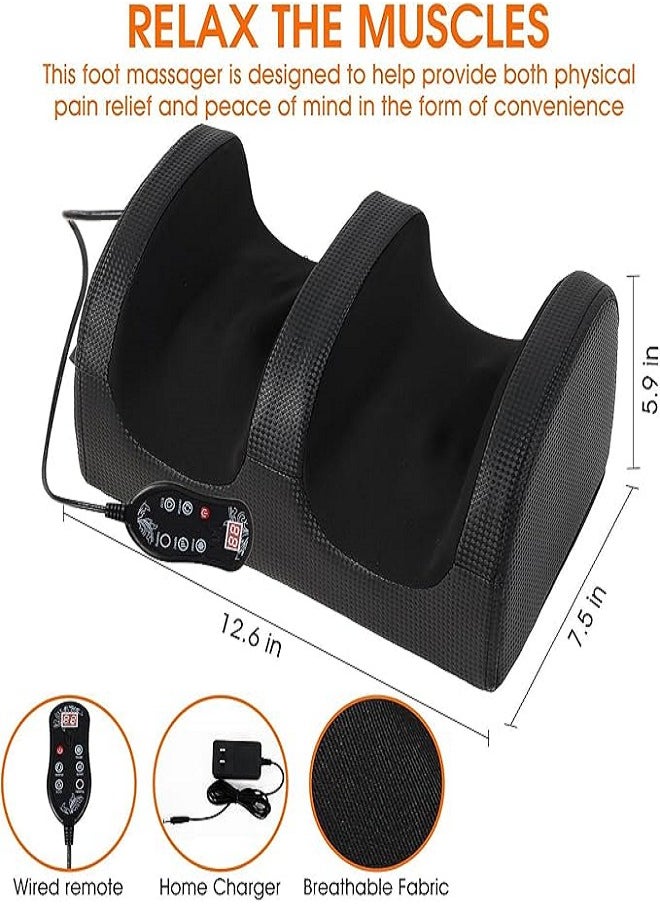 Generic - Foot Massager with Heat,Foot Massage Machine,Foot Massage Foot Sole,Electric Foot Massager with Heat,Deep Kneading Foot Massager Machine - Image 1