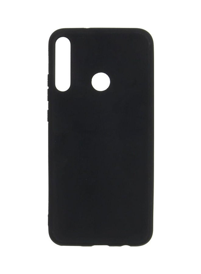 NIBEMINENT TPU Silicone Back Cover For Huawei Y7P And Honor Play 3 2019 Black