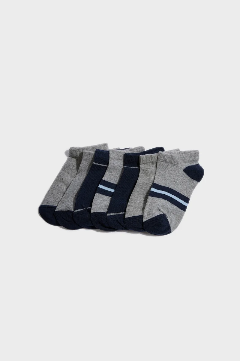 Defacto Boy 7 Piece Cotton Ankle Socks