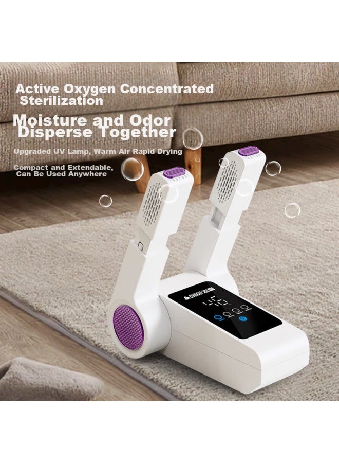 Chigo Shoe Dryer, Shoe Warmer, Home Uv Deodorizer, Shoe Drying Machine, Shoe Baking Device, Extendable And Foldable Z2 - Image 3
