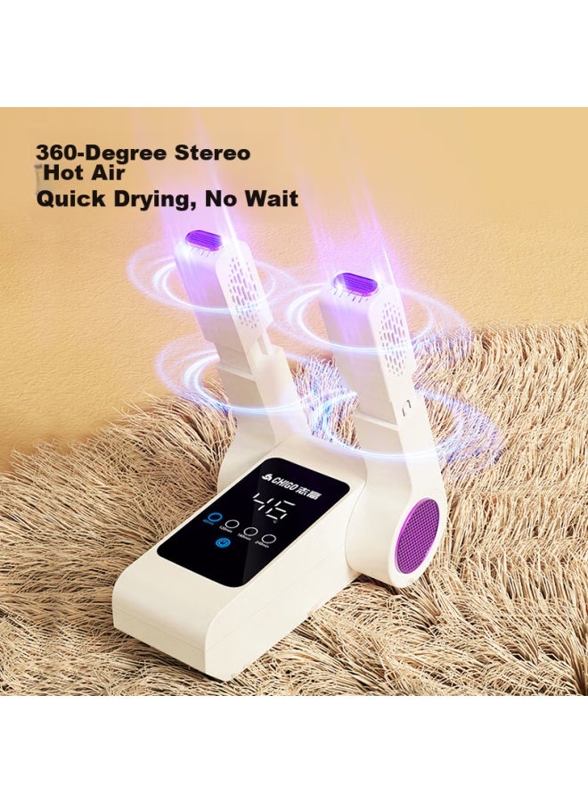 Chigo Shoe Dryer, Shoe Warmer, Home Uv Deodorizer, Shoe Drying Machine, Shoe Baking Device, Extendable And Foldable Z2 - Image 2