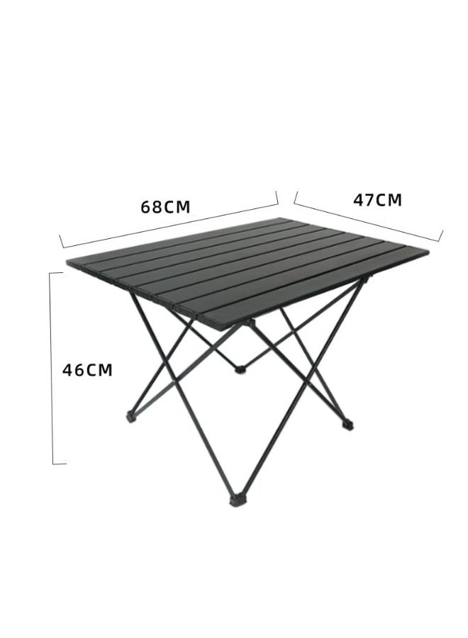 HUMJO Folding Camping Table,Portable Outdoor Coffee Table with Carry Bag - Image 5