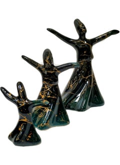 EGE A an 3 Piece Whirling Dervish Trinket Set Marble Whirling Dervish Set  - Image 2
