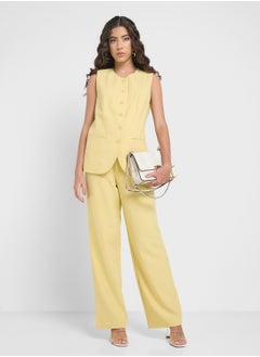 ONLY Button Detail Waistcoat  - Image 4