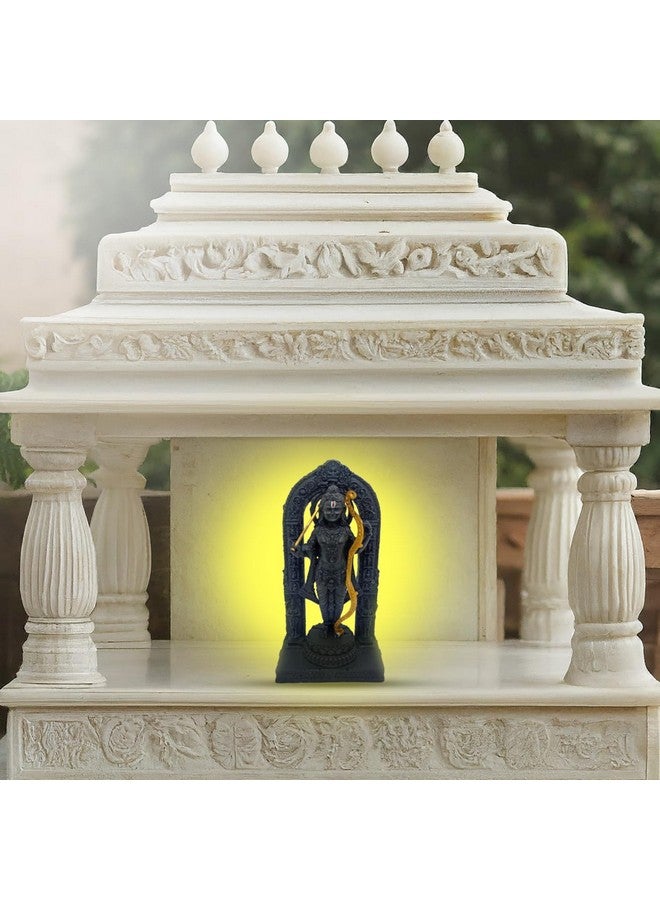 Xtore Divine 6-Inch Ram Lalla Idol - Handcrafted Poly Resin Statue for Home Decor and Worship | Ram Lalla 3D dol Statue Showpiece Murti - Image 5