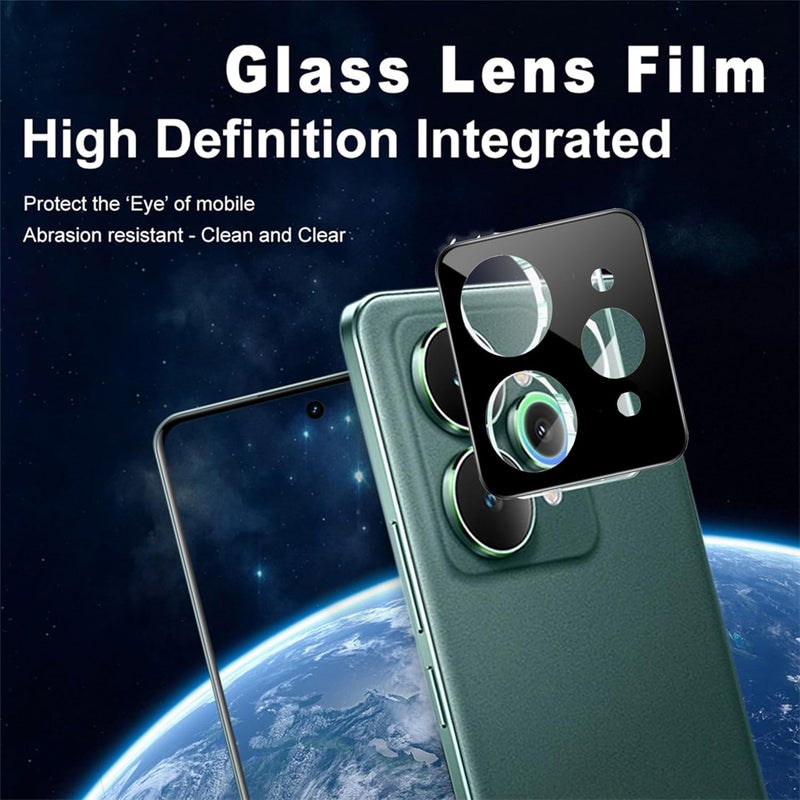 FabeKee Camera Lens Protector Compatible With Realme 15 5G 9H Tempered Glass, Anti-Scratch, HD Clear, Easy Installation, Ultra-Thin Camera Lens Protection - Image 3