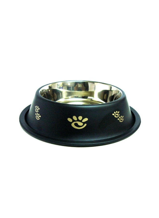 RainTech Raintech Stainless steel Antiskid Designer Colored Dog Bowl - 20.5 cm 