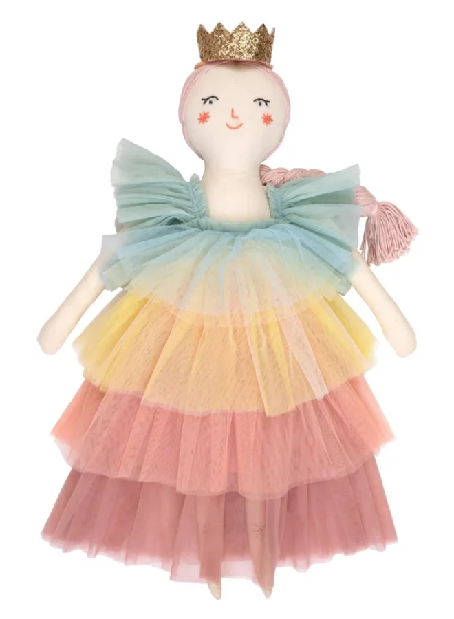 ميري ميري Rainbow Ruffle Princess Doll