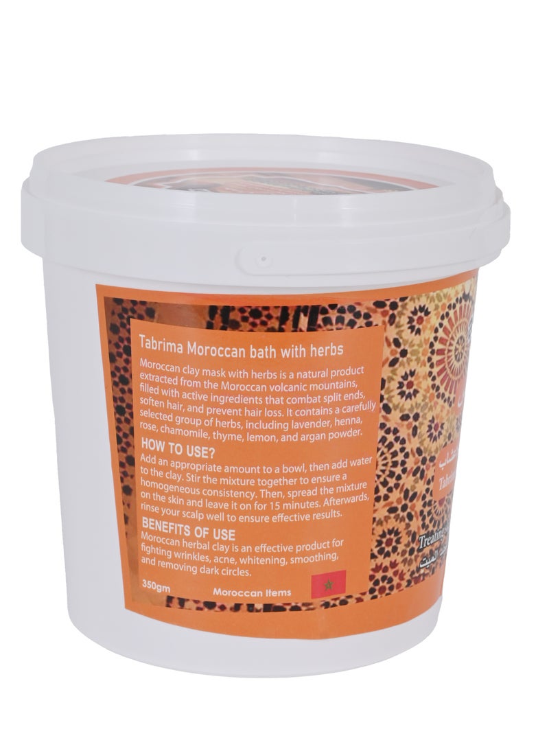 active max Moroccan Tabrima With Pure Herbs For Moroccan Bath 350 gr - Image 2