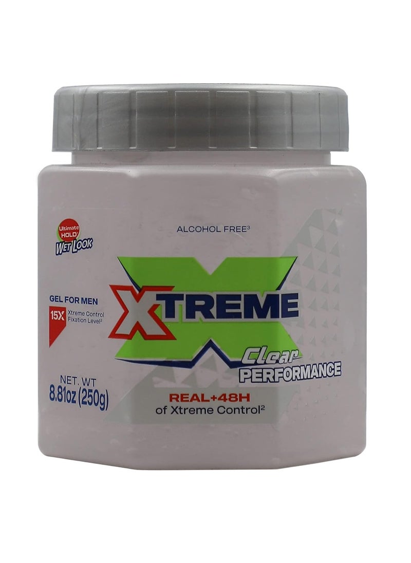 XTREME Xtreme Wet Line Styling Gel Extra Hold, 8.8 oz (Pack of 2)  - Image 1