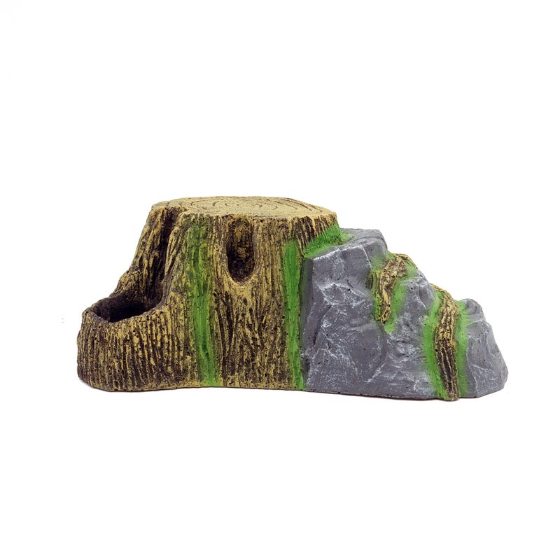 JIHAQUA Bearded Dragon Tank Accessories Medium Reptile Hide Reptile Hides and Caves for Gecko - Image 3
