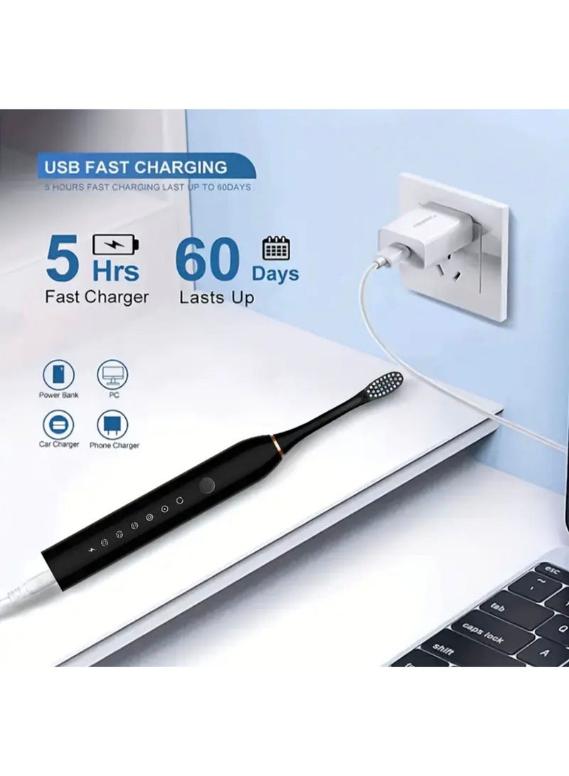 SONIC Electric Toothbrush Smart Timer 6-Speed Mode - Image 2