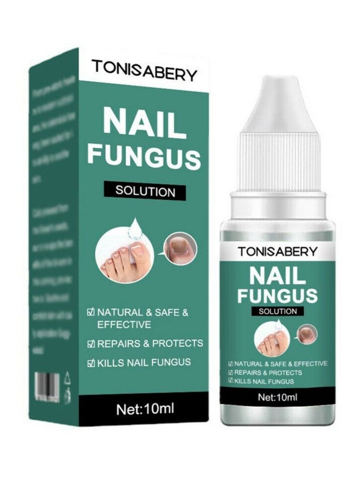 TONISABERY - Fungal Nail Repair Essence Serum Care Treatment Foot Nail Fungus Removal Serum - Image 1