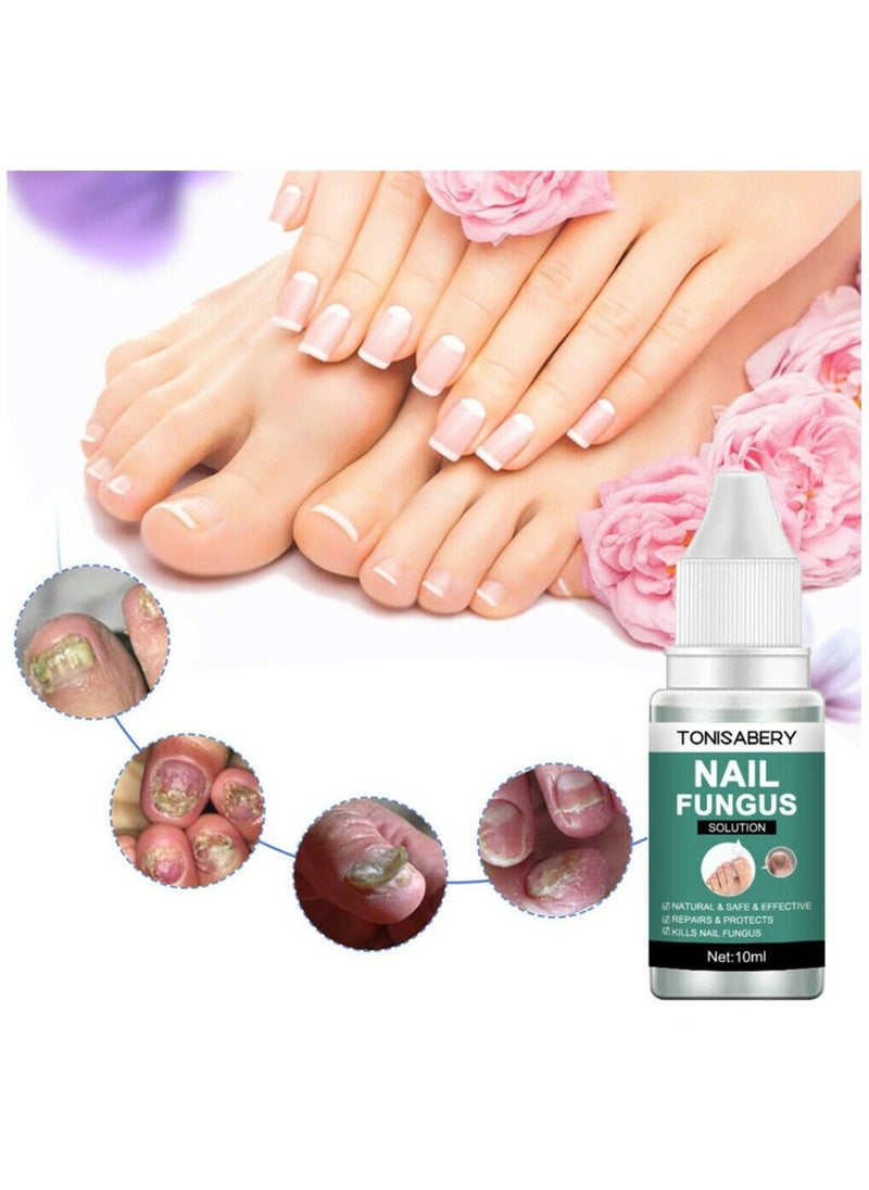 TONISABERY - Fungal Nail Repair Essence Serum Care Treatment Foot Nail Fungus Removal Serum - Image 1